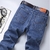 Calça Jeans Casual Straight Stretch Moda Clássico - loja online