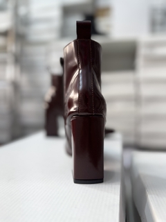 BOTINETA BICH ALTO BRILLO BORDO - Anton