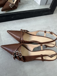 STILETTOS CHELSEA SIMIL CUERO SUELA - Anton