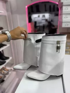BOTINETA ORION SIMIL CUERO BLANCO en internet