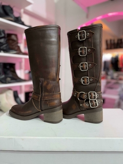 BIKER BOOTS MAILU CUERO SUELA - comprar online