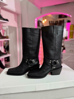 BIKER BOOTS COBALT CUERO VACUNO - Anton