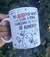 Caneca de Porcelana - Seu amor é igual a quantidade de boletos