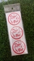 102 adesivos 4x4cm - loja online
