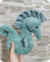 Cavalo Marinho de Pelúcia Verde 25cm - comprar online