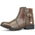 Bota Coturno Casual Cano Curto SF com Zíper Feminino - Compre BEM
