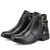 Bota Coturno Casual Cano Curto SF com Zíper Feminino - comprar online