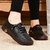 Sapatos slip-on confortáveis para mulheres, tênis femininos. - loja online