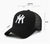 Chapéus snapback de malha unissex, bonés de poliéster, preto, casual, esporte