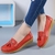 Sapatos alpargatas slip-on com saltos baixos para mulheres, casual. - loja online