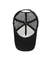 Chapéus snapback de malha unissex, bonés de poliéster, preto, casual, esporte
