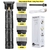 Máquina de corte de cabelo elétrica para homens, T9, USB recarregável, aparad - comprar online