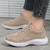 Imagem do Sapatos de malha para mulheres, tênis de caminhada casual, tênis versátil para o dia dia