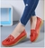 Sapatos alpargatas slip-on com saltos baixos para mulheres, casual. na internet