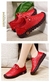 Sapatos slip-on confortáveis para mulheres, tênis femininos. - comprar online
