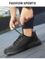 Tênis leves respiráveis para homens, sapatos de caminhada casuais, mocassins,