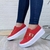 2023 Flat sapata - Tenis com fivela e cadarço, realçando designer do calçado - comprar online