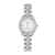 Elegante pulseira de ouro relógio para mulher marca luxo strass à prova d água