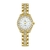 Imagem do Elegante pulseira de ouro relógio para mulher marca luxo strass à prova d água
