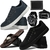 Kit 2 Sapatênis Masculino Skateboard Casual SF com Chinelo Relógio Carteira e cinto - comprar online