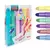 Giz de Cera em Gel c/ 6 cores retrátil tons Pastel - KAZ