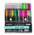 Kit Com 36 Canetas Neon Color em Gel Cores com Glitter Metálica Pastel Neon - Importado