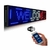 Cartel Led Programable Rgb Pasante Wi Fi Movimiento 220V -1MT 20CM