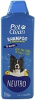 Shampoo Pet Clean Neutro para Cães e Gatos - 700 mL