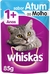Ração Úmida Whiskas Sachê Atum ao Molho para Gatos Adultos