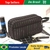 Necessaire masculina para viagem com alça listrada