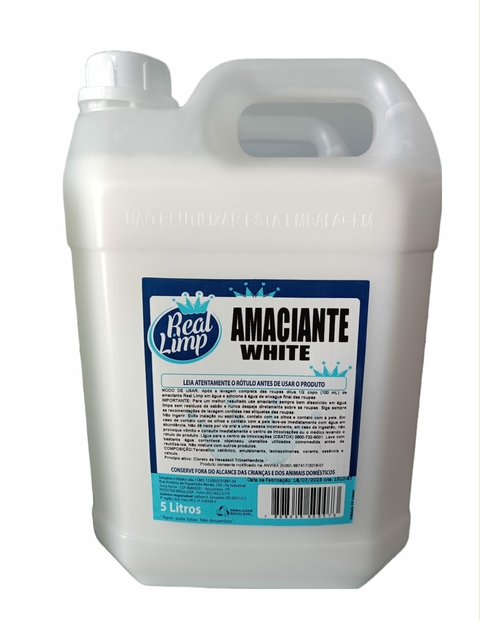 Amaciante White Real Limp 5 Litros