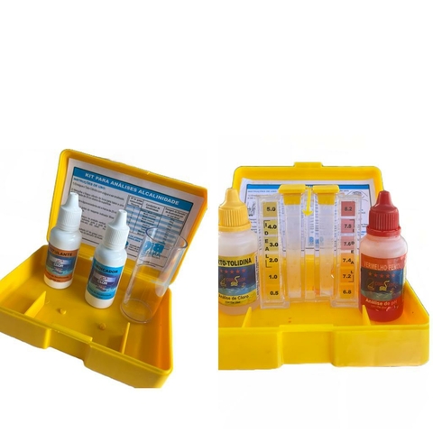 Combo Kit medidor Ph, Cloro e Alcalinidade - Cibrasclor