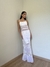 Vestido Longo Off White Patchwork Iorane Tam M - comprar online