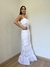 Vestido Longo Off White Patchwork Iorane Tam M - Desapega e Circula
