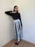 Saia Listra Tricot Metalizado Anne Fernandes Tam G na internet
