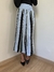Saia Listra Tricot Metalizado Anne Fernandes Tam G - loja online