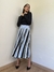 Saia Listra Tricot Metalizado Anne Fernandes Tam G - comprar online