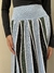 Imagem do Saia Listra Tricot Metalizado Anne Fernandes Tam G