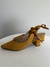 Peep Toe Amarração Couro Camurça Arezzo Tam 35 - comprar online