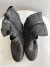 Bota Cano Curto Couro e Tricot Arezzo Tam 37