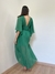 Vestido Seda Mangas Amplas Ateen Tam P na internet