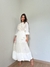 Vestido Patchwork Tules e Rendas Lav Tam G - Desapega e Circula