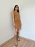 Vestido Suede Zíper Costas Tam M - Desapega e Circula