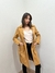 Trench Coat Couro Com Faixa Julian Marcuir Tam P - loja online