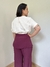 Calça com Pala Frente Marsala Nv GG na internet