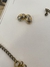 Brinco Presilha Prata e Dourado - loja online