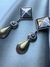 Brinco Prata e gota marfin - comprar online