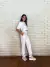Conjunto de Malha Off White Isa Paes