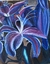 "Cuadro Lirios Violetas" 070 x 090 cm en internet