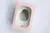 PAS05 - CAJA CON VISOR COLOR ROSA PARA MEDIO HUEVO GRANDE - 23,5x16,5x10CM